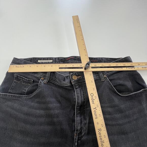 Alberto Jeans Mens 36x29 Black Stone Modern Fit DS Dual FX Denim Stretch Pants - Picture 8 of 10